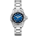 TAG Heuer Aquaracer Lady WBP2411.BA0622 (2024) - Blue dial 30 mm Steel case (1/2)