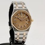 Audemars Piguet Royal Oak Lady 67650SR.OO.1261SR.01 (2018) - Roze wijzerplaat 33mm Goud/Staal (1/1)