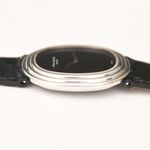 Patek Philippe Golden Ellipse 3634 (1975) - Blue dial 33 mm Yellow Gold case (7/8)