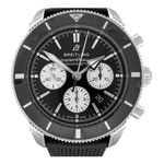 Breitling Superocean Heritage II Chronograph AB0162121B1S1 (2023) - Zwart wijzerplaat 44mm Staal (1/8)