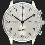 IWC Portuguese Chronograph IW371605 (2024) - Zilver wijzerplaat 41mm Staal (2/8)