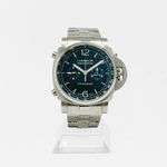 Panerai Luminor Chrono PAM01110 (2024) - Blauw wijzerplaat 44mm Staal (1/1)