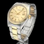 Rolex Datejust 1601 (1971) - Champagne wijzerplaat 36mm Staal (2/8)