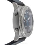 Panerai Luminor Submersible 1950 3 Days Automatic PAM00614 (Onbekend (willekeurig serienummer)) - Zwart wijzerplaat 47mm Titanium (6/8)