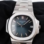 Patek Philippe Nautilus 5800/1A-001 (2007) - Blue dial 38 mm Steel case (1/8)