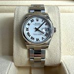 Rolex Datejust 31 278240 (2023) - Wit wijzerplaat 37mm Staal (1/7)