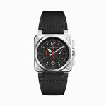 Bell & Ross BR 03-94 Chronographe BR0394-BLC-ST/SCA (2025) - Black dial 43 mm Steel case (1/1)
