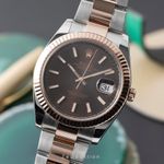 Rolex Datejust 41 126331 (Unknown (random serial)) - Brown dial 41 mm Steel case (1/8)