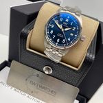 IWC Pilot Mark IW328204 (2023) - Blauw wijzerplaat 40mm Staal (6/8)