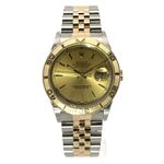 Rolex Datejust Turn-O-Graph 16263 (2007) - Grey dial 36 mm Gold/Steel case (2/8)