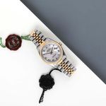 Rolex Datejust 36 16233 (2002) - Pearl dial 36 mm Gold/Steel case (2/8)