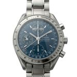 Omega Speedmaster Day Date 3521.80 (1999) - Blauw wijzerplaat 39mm Staal (1/8)