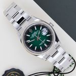 Rolex Datejust 36 126234 (2026) - Green dial 36 mm Steel case (1/8)