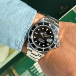 Rolex Submariner Date 16610 T (2007) - Zwart wijzerplaat 40mm Staal (2/8)