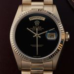 Rolex Day-Date 36 18038 (1978) - Black dial 36 mm Yellow Gold case (7/8)
