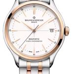 Baume & Mercier Clifton M0A10458 (2026) - White dial 40 mm Steel case (1/1)