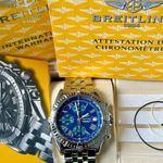 Breitling Crosswind Racing A13355 (2002) - Blue dial 43 mm Steel case (7/7)