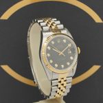 Rolex Datejust 36 16233 (1995) - Black dial 36 mm Gold/Steel case (3/7)