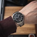 Blancpain Fifty Fathoms 5015-12B30-98B (2022) - Black dial 46 mm Titanium case (3/8)