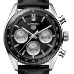 TAG Heuer Carrera CBS2210.FC6534 (2026) - Zwart wijzerplaat 39mm Staal (1/1)