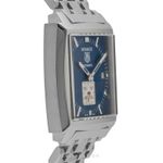 TAG Heuer Monaco Calibre 6 WW2111 (2010) - Blue dial 37 mm Steel case (6/8)
