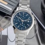 IWC Ingenieur Chronograph IW380802 (Unknown (random serial)) - Silver dial 42 mm Steel case (3/8)