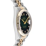 Rolex Datejust 36 16233 (1991) - Green dial 36 mm Gold/Steel case (6/8)