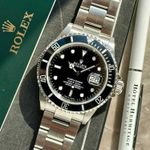 Rolex Submariner Date 16610 T (2007) - Zwart wijzerplaat 40mm Staal (1/8)