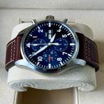 IWC Pilot Chronograph IW377714 (2021) - Blauw wijzerplaat 43mm Staal (5/7)