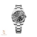 Rolex Datejust 41 126334 (2023) - Grey dial 41 mm Steel case (1/8)