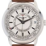 Patek Philippe Calatrava 5212A-001 (2022) - Silver dial 40 mm Steel case (1/7)