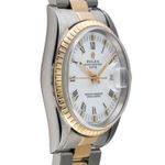 Rolex Oyster Perpetual Date 15223 (Unknown (random serial)) - White dial 34 mm Gold/Steel case (7/8)