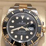 Rolex Submariner Date 116613LN (2020) - Black dial 40 mm Gold/Steel case (8/8)