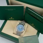 Rolex Datejust 41 126334 (2024) - Blauw wijzerplaat 41mm Staal (5/5)