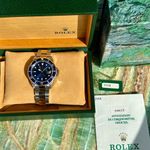 Rolex Submariner Date 16613 (1996) - Blue dial 40 mm Gold/Steel case (4/8)