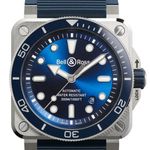 Bell & Ross BR 03 BR03A-D-BLU-ST/SRB (2025) - Blauw wijzerplaat 42mm Staal (1/1)