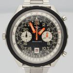 Breitling Chrono-Matic 1809 (1968) - Black dial 48 mm Steel case (1/8)
