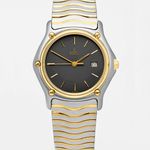 Ebel Sportwave 183909 (1995) - Grey dial 32 mm Gold/Steel case (1/4)