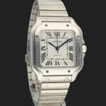 Cartier Santos WSSA0029 (2022) - Zilver wijzerplaat 35mm Staal (4/8)