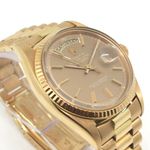 Rolex Day-Date 36 18038 (Unknown (random serial)) - Brown dial 36 mm Yellow Gold case (4/5)