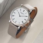 Patek Philippe Calatrava 5120G (2000) - White dial 36 mm White Gold case (1/8)