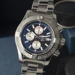 Breitling Super Avenger II A1337111/BC29 (Unknown (random serial)) - Black dial 48 mm Steel case (1/8)