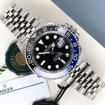 Rolex GMT-Master II 126710BLNR (2024) - Zwart wijzerplaat 40mm Staal (1/8)