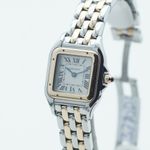 Cartier Panthère W2PN0006 (2021) - White dial 30 mm Gold/Steel case (4/8)