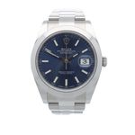 Rolex Datejust 41 126300 (2020) - Blauw wijzerplaat 41mm Staal (1/7)