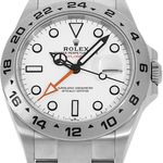 Rolex Explorer II 226570 (2022) - White dial 42 mm Steel case (2/5)