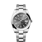 Rolex Datejust 41 126300 (2024) - Grijs wijzerplaat 41mm Staal (1/8)