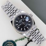 Rolex Datejust 36 126234 (2026) - Black dial 36 mm Steel case (1/8)