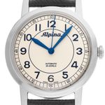 Alpina Startimer Pilot Heritage AL-520BG3SH6 (2025) - Champagne dial 38 mm Steel case (1/7)