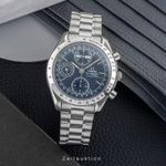 Omega Speedmaster Day Date 3521.80.00 (Onbekend (willekeurig serienummer)) - Blauw wijzerplaat 39mm Staal (3/8)